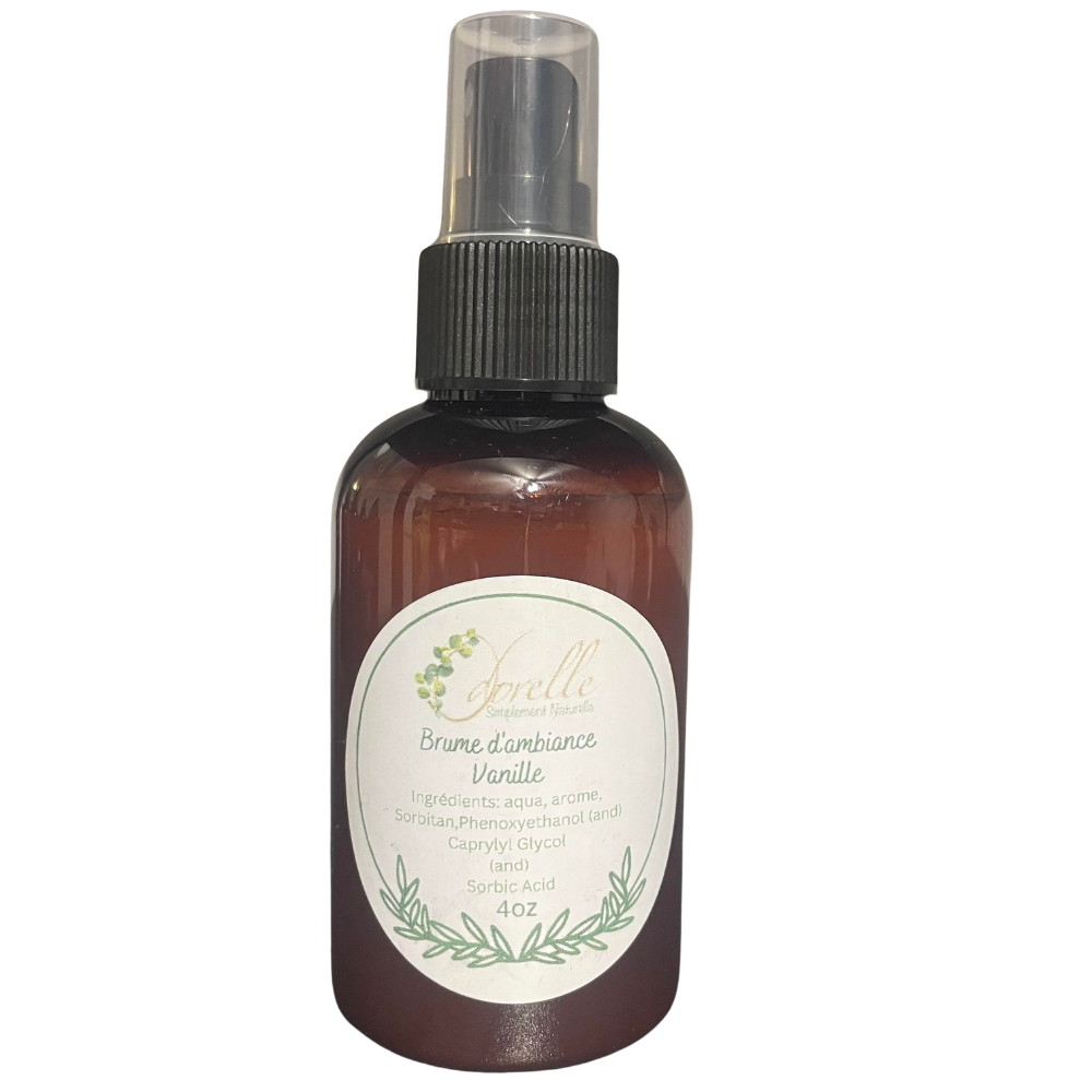 Brume d'ambiance - Vanille 4oz (120 ml)