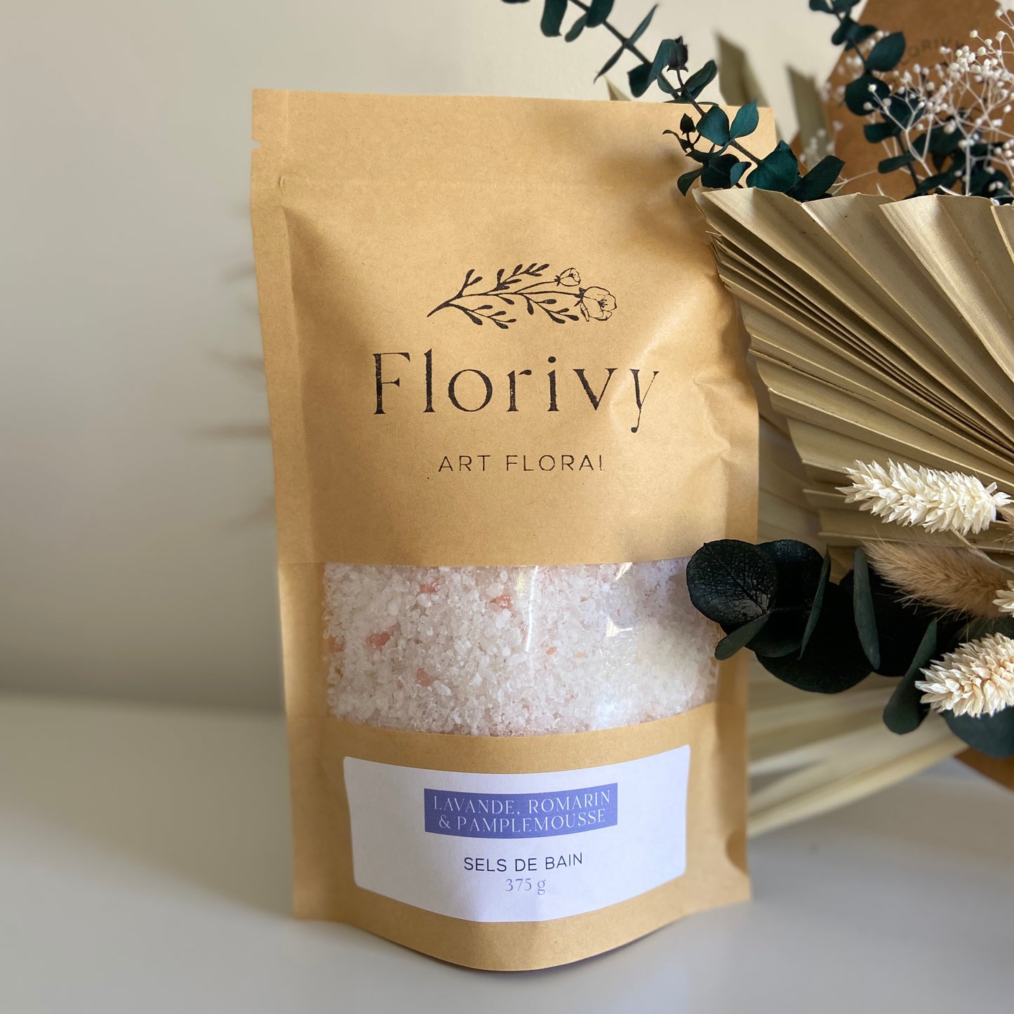 Sels de bain - Lavande, romarin et pamplemousse 375g
