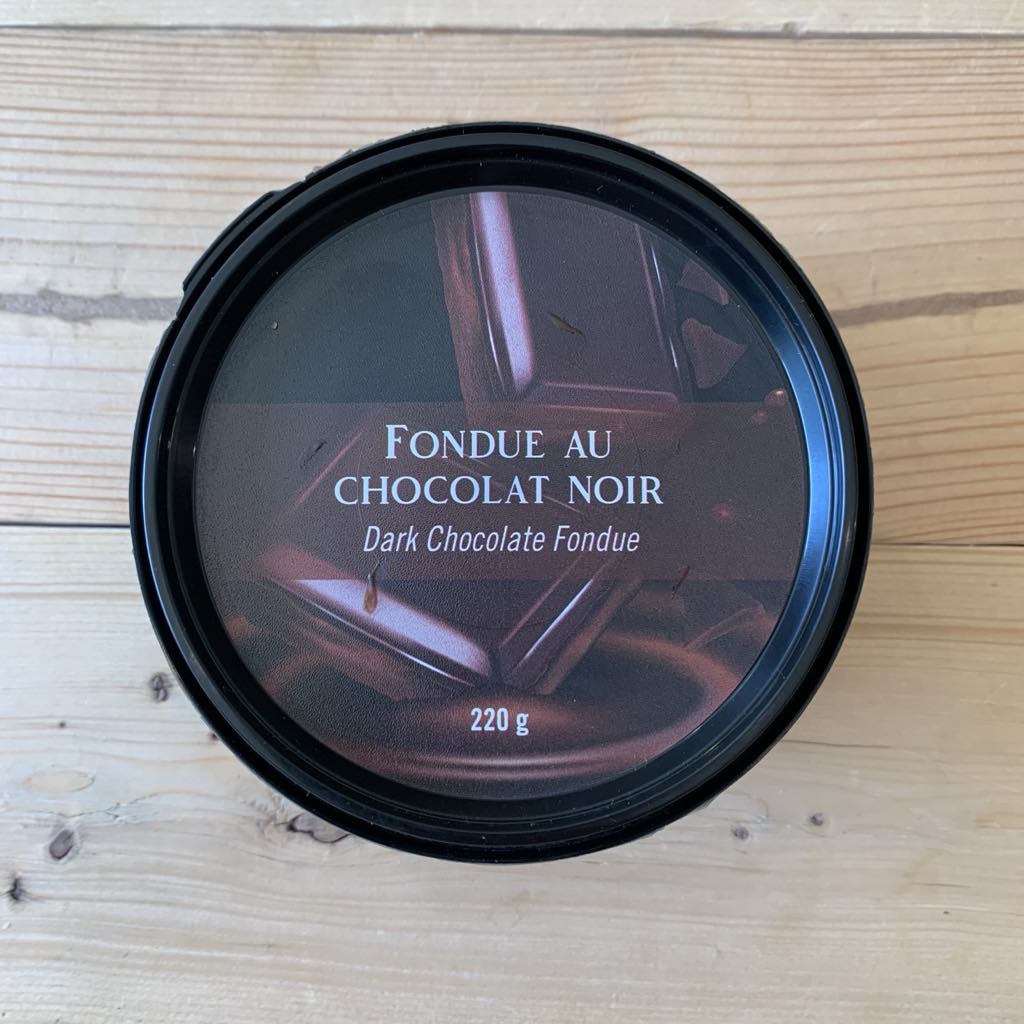 Fondue au chocolat noir 220g