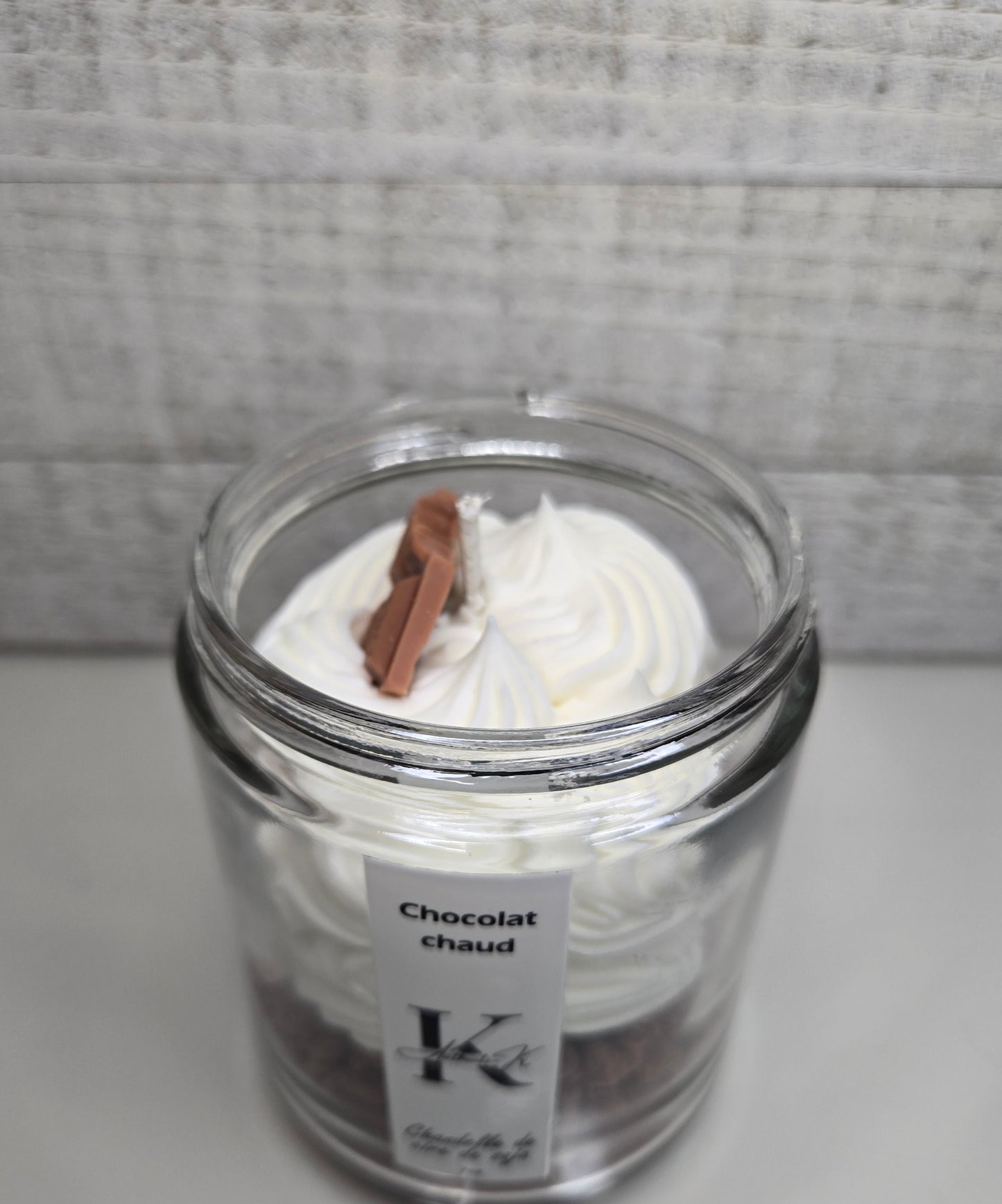 Chandelle Chocolat chaud