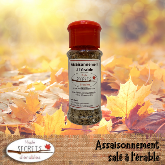 Assaisonnement salé à l'érable 55g