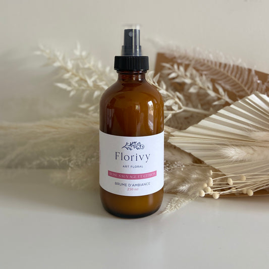 Brume d’ambiance - rose sauvage et citron