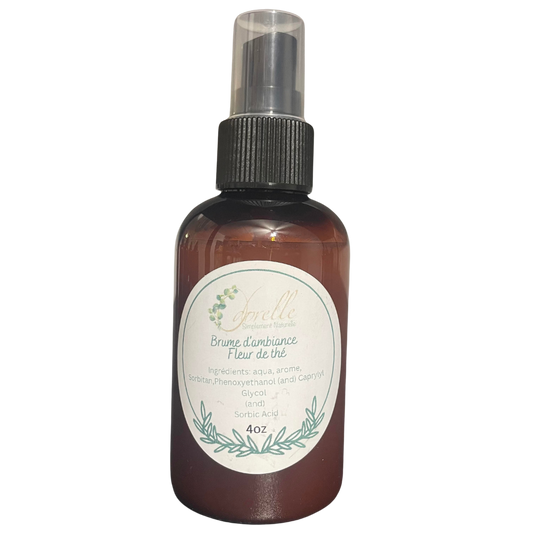 Brume d'ambiance - Fleur de thé 4oz (120 ml)