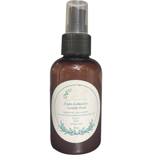 Brume d'ambiance - Lavande boisée 4oz (120 ml)