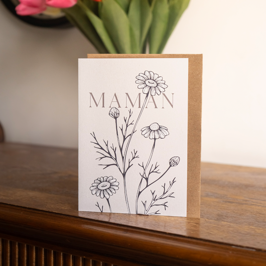 Carte 5"x7" - Maman