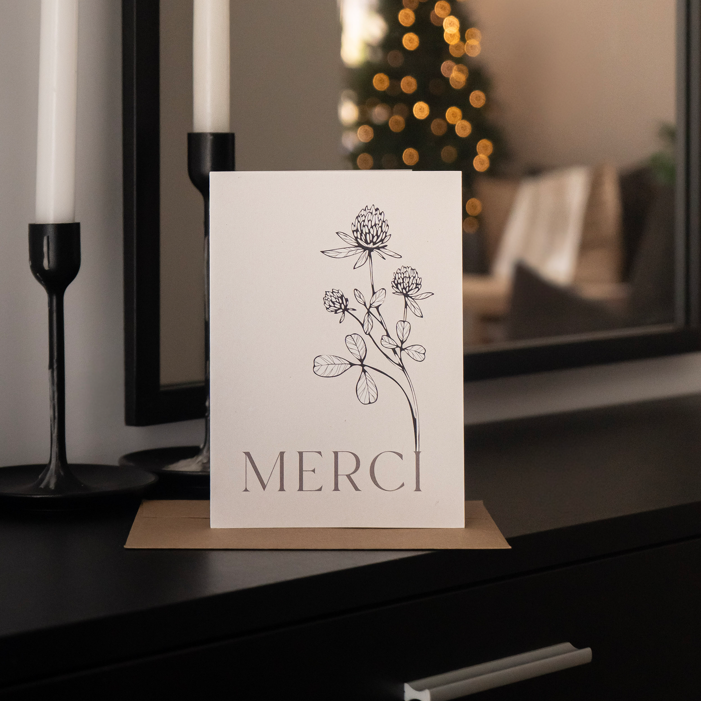 Carte 5"x7" - Merci