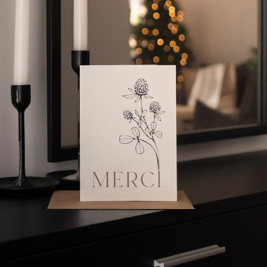 Carte 5"x7" - Merci