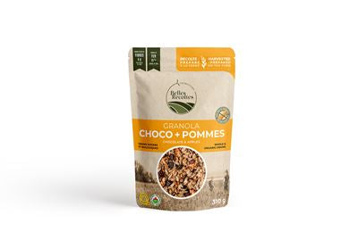 Granola choco-pommes-canneberges biologique 310g