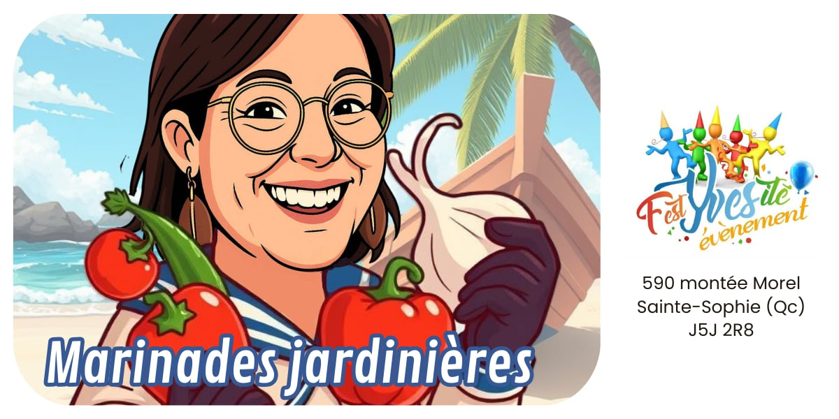Marinades jardinières 500ml
