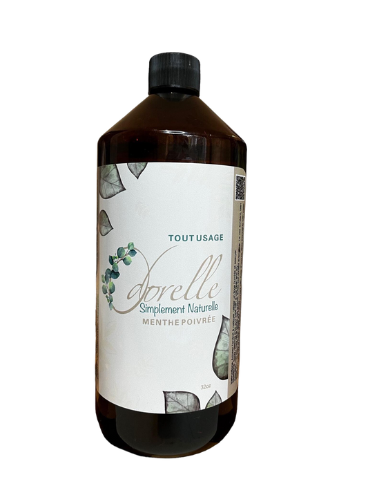 Nettoyant Tout usage - Menthe poivrée 32oz (946 ml)