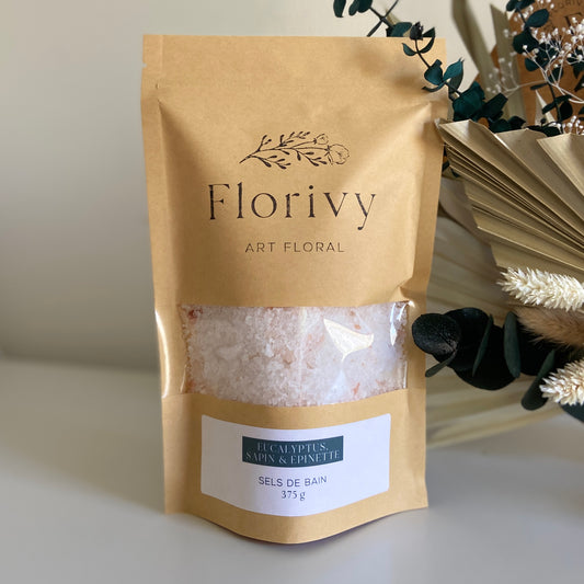 Sels de bain - Eucalyptus, sapin et épinette 375g
