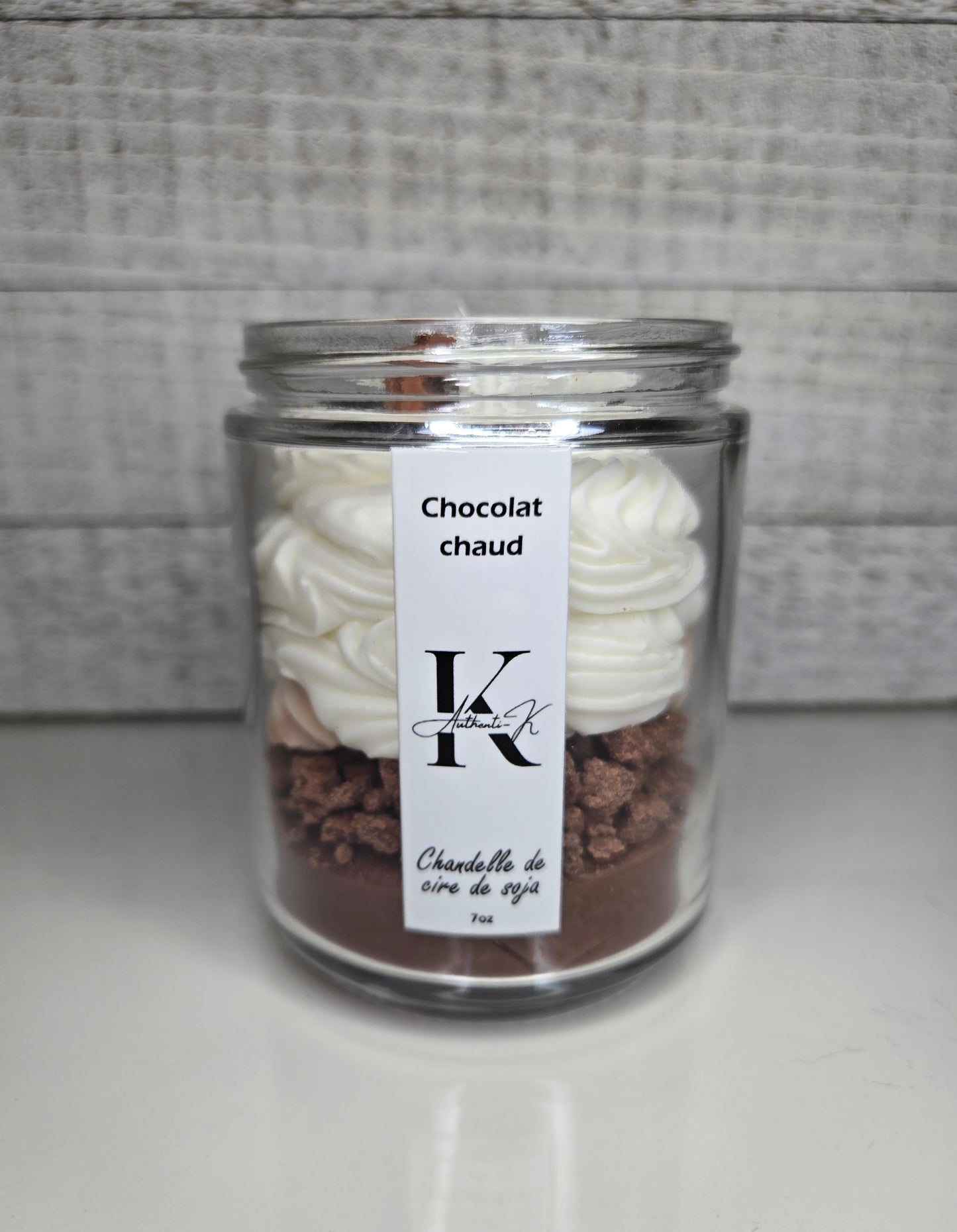 Chandelle Chocolat chaud