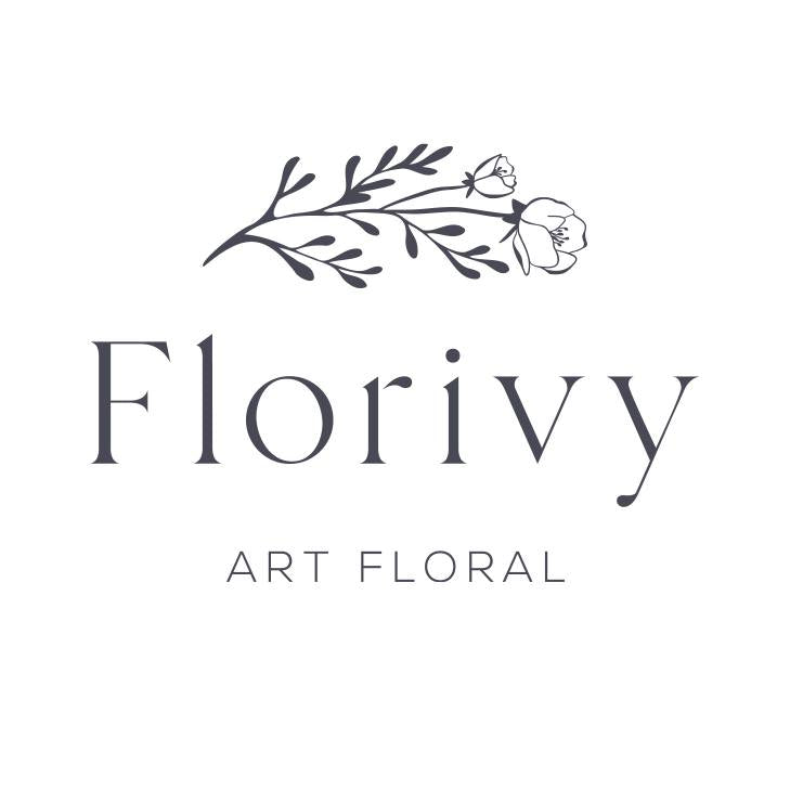 Bougie de soya - fleurs blanches