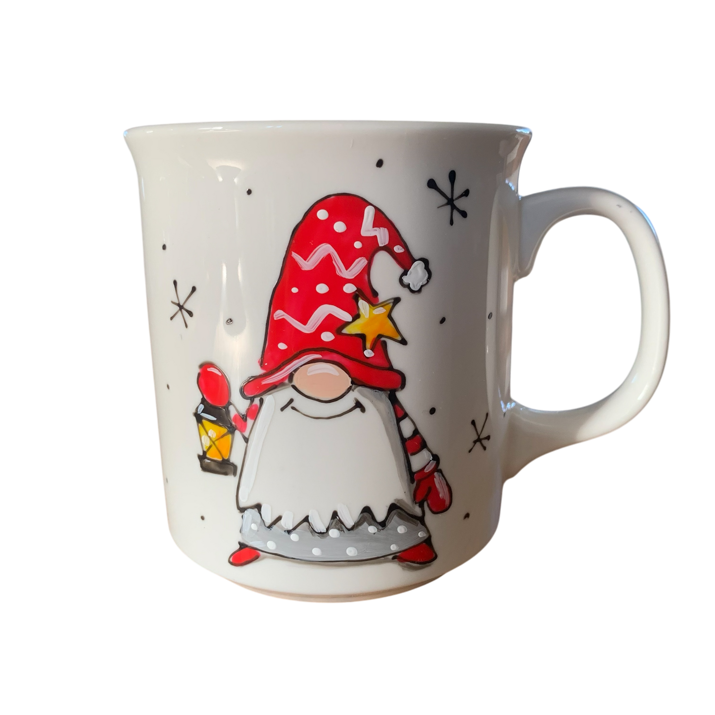 Tasse Gnome avec lanterne