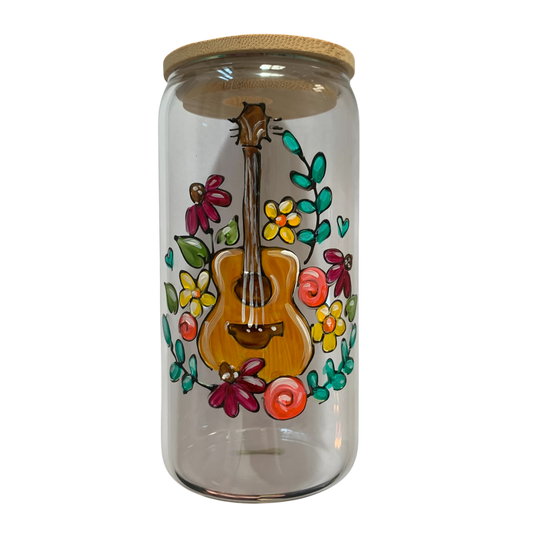 Verre canette Guitare