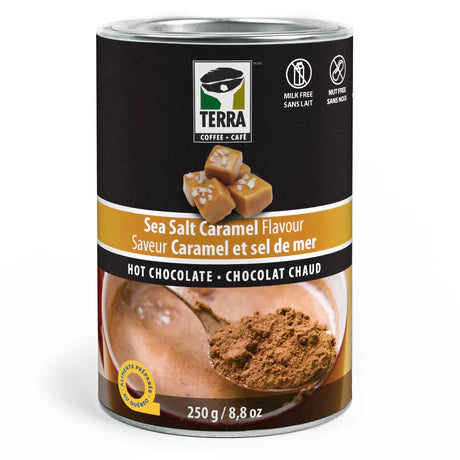Chocolat chaud Sel de mer et caramel biologique 250g