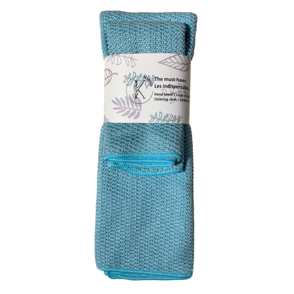 Linges en microfibre - Les indispensables (4 choix de couleurs)