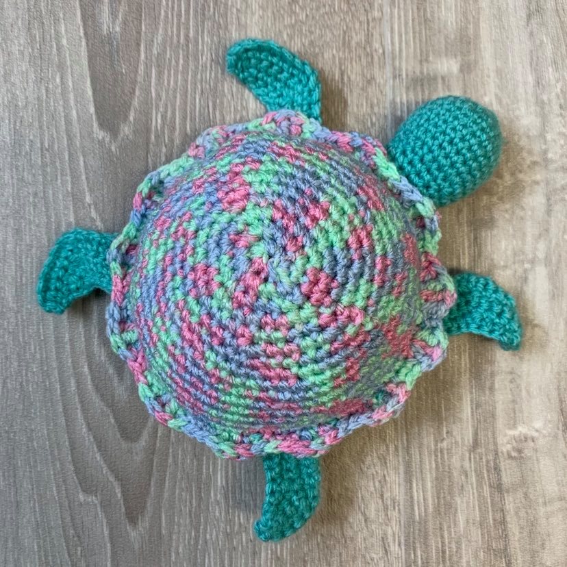 Toutou Tortue pastel
