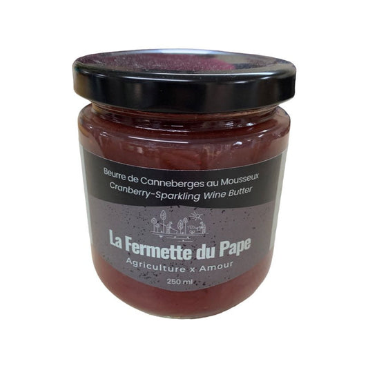 Beurre de Canneberges au Mousseux 250ml