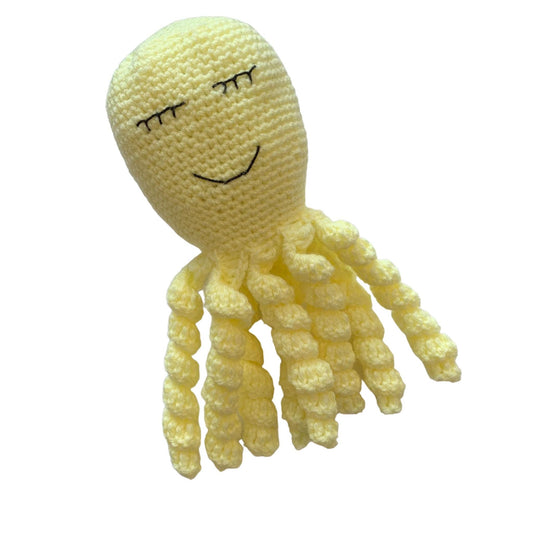 Toutou Pieuvre jaune