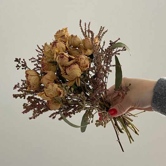Bouquet de fleurs séchées Rosette