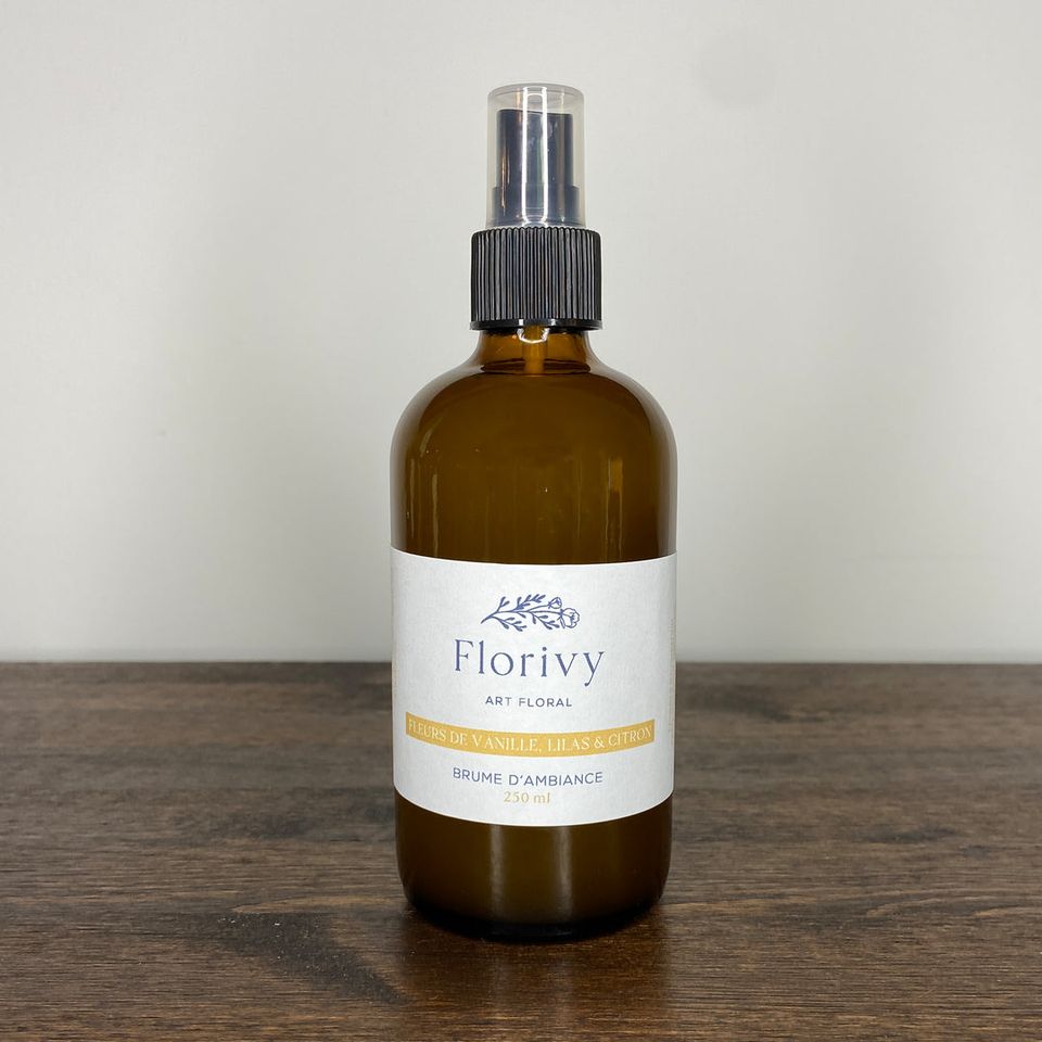 Brume d’ambiance - fleurs de vanille, lilas et citron