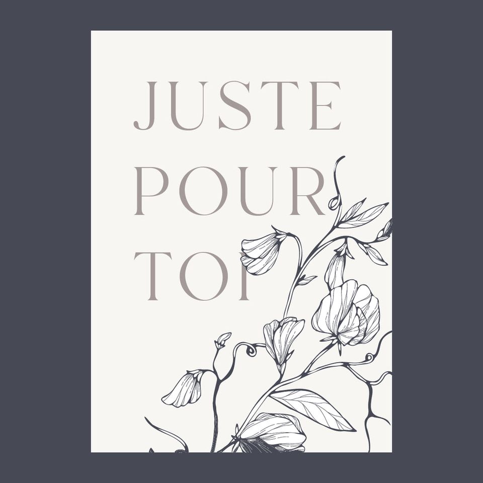 Carte 5"x7" - Juste pour toi