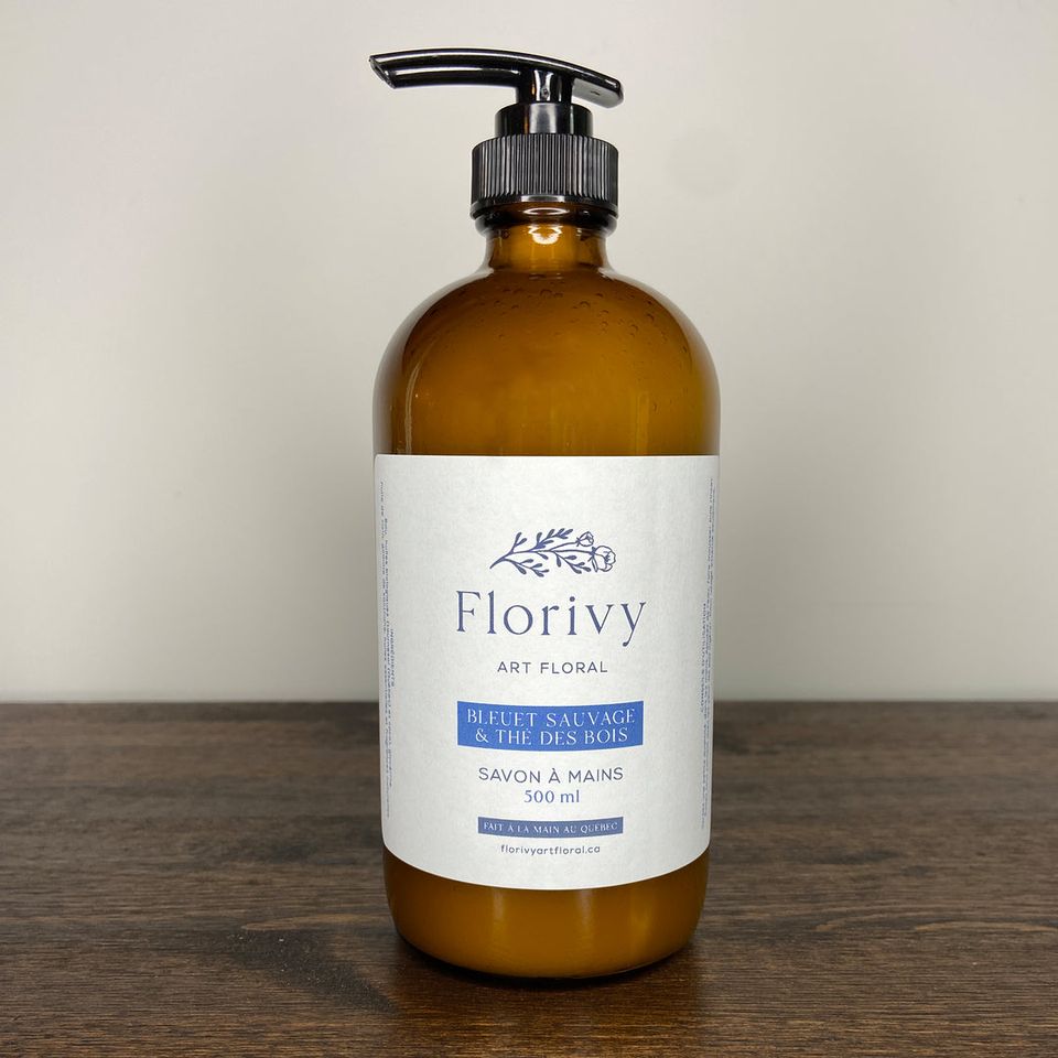 Savon - bleuet sauvage et thé des bois